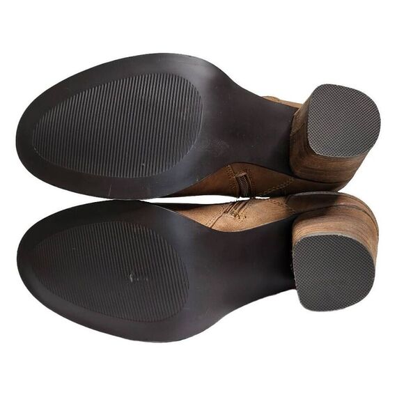 NEW MADDEN GIRL Denice Strapped Brown Ankle Booties Size 8 - Picture 11 of 12